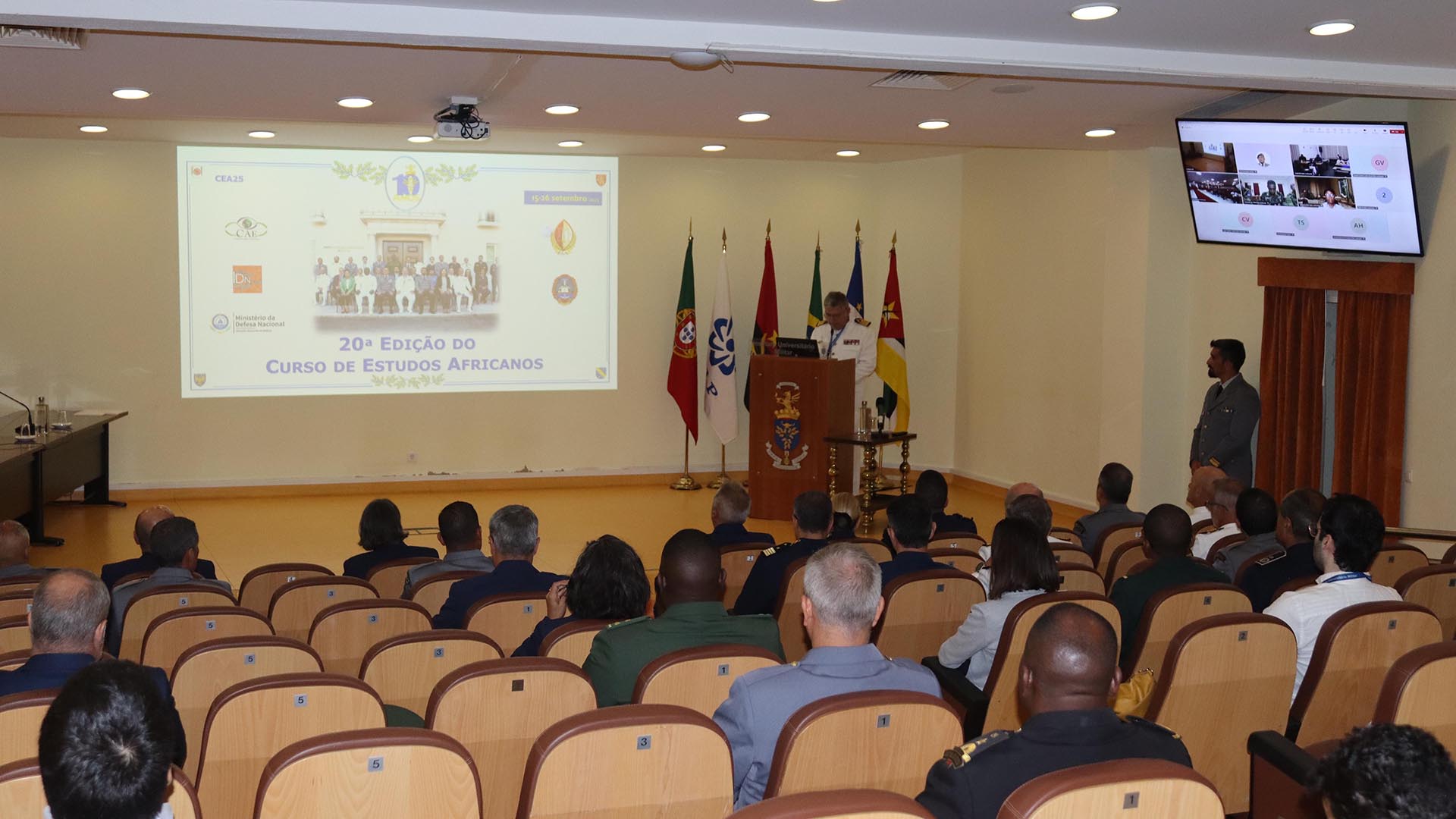 Curso de Estudos Africanos destaca papel da CPLP na segurança e desenvolvimento em África