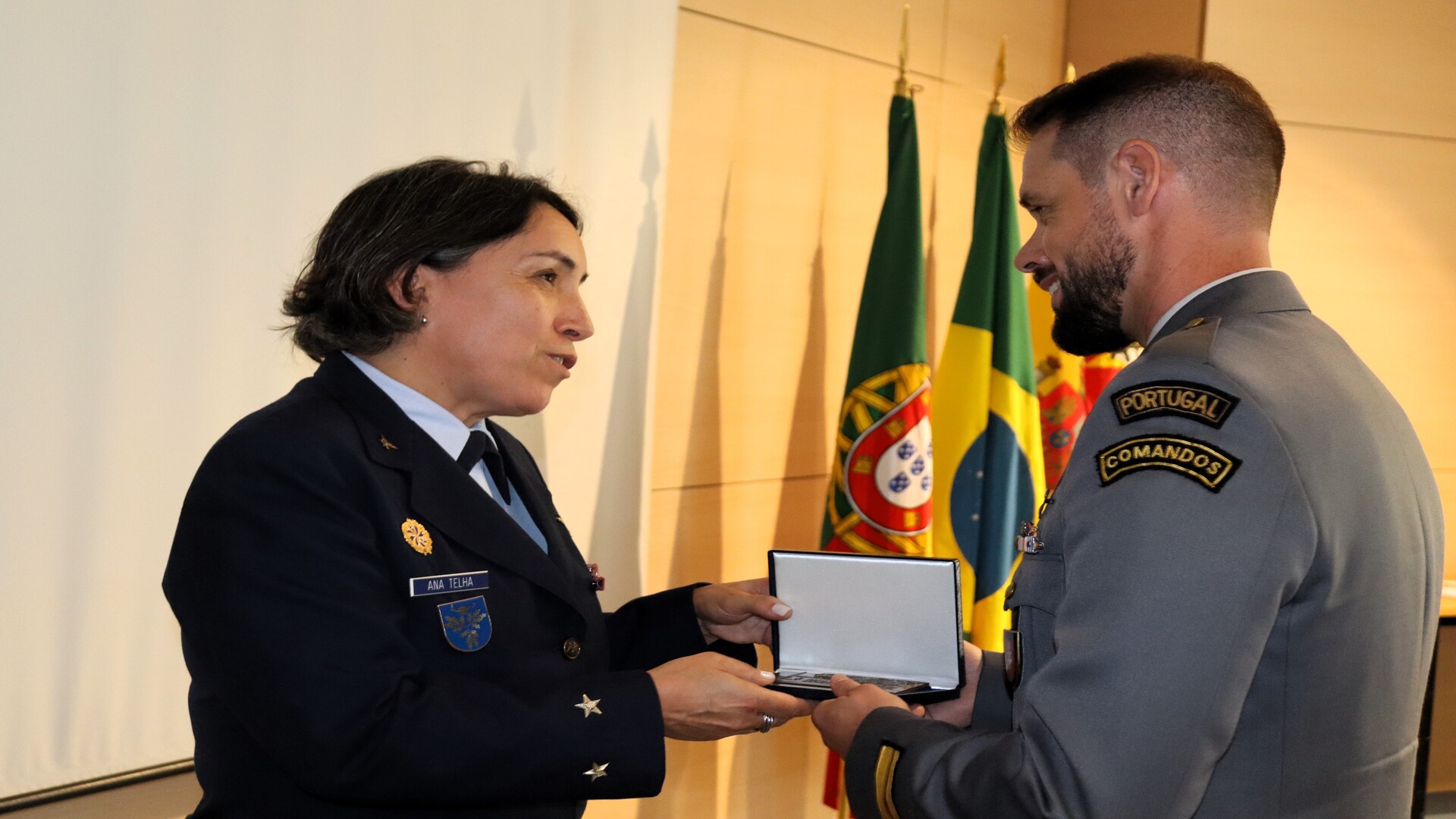 Cerimónia de encerramento do Curso de Estado-Maior Conjunto 2024/2025 e do Curso Avançado de Planeamento Militar Terrestre