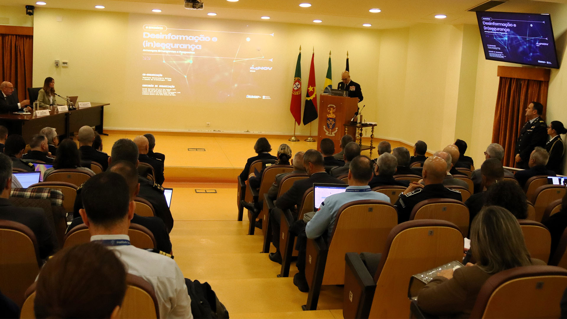 Desinformação e (In)Segurança: IUM e FDUP promovem debate estratégico sobre ameaças emergentes