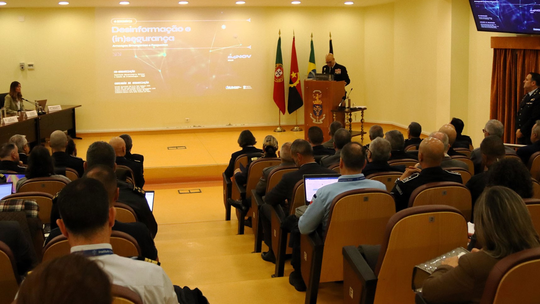 Desinformação e (In)Segurança: IUM e FDUP promovem debate estratégico sobre ameaças emergentes