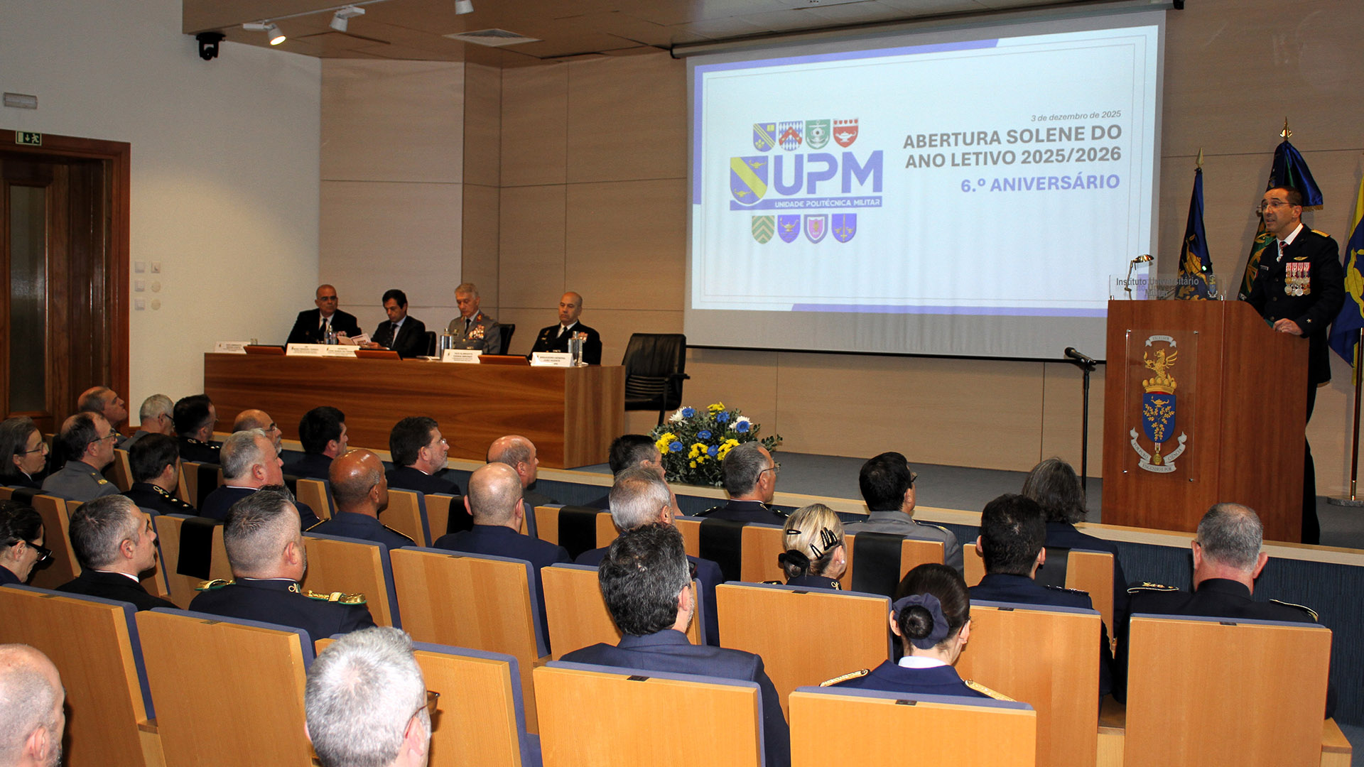 UPM celebra 6.º aniversário com mais de mil militares formados