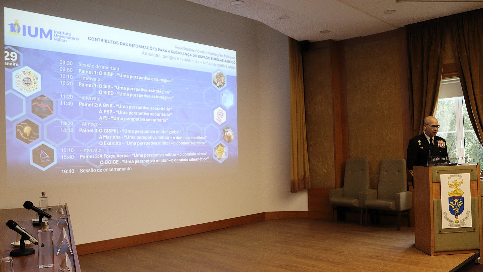 Informações e segurança euro-atlântica: o IUM no centro do debate sobre ameaças e tendências