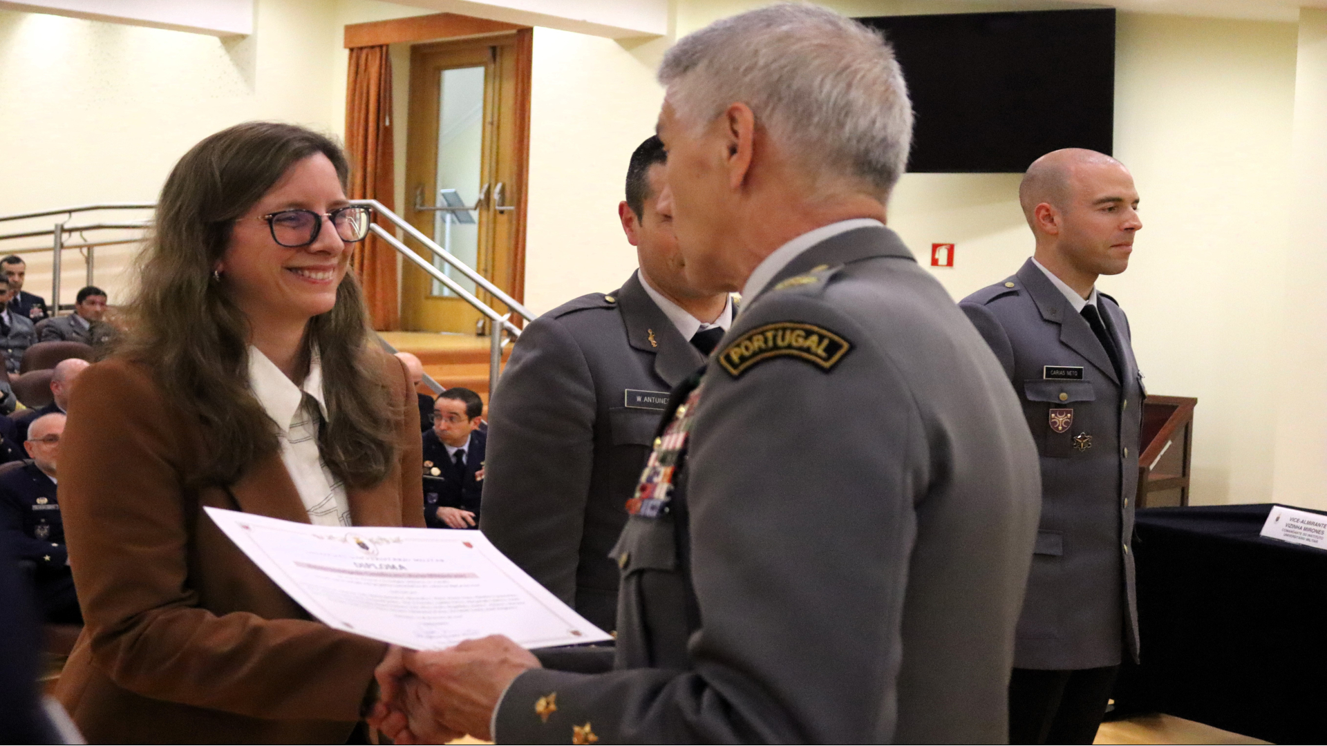 IUM distingue excelência científica ao serviço das Forças Armadas