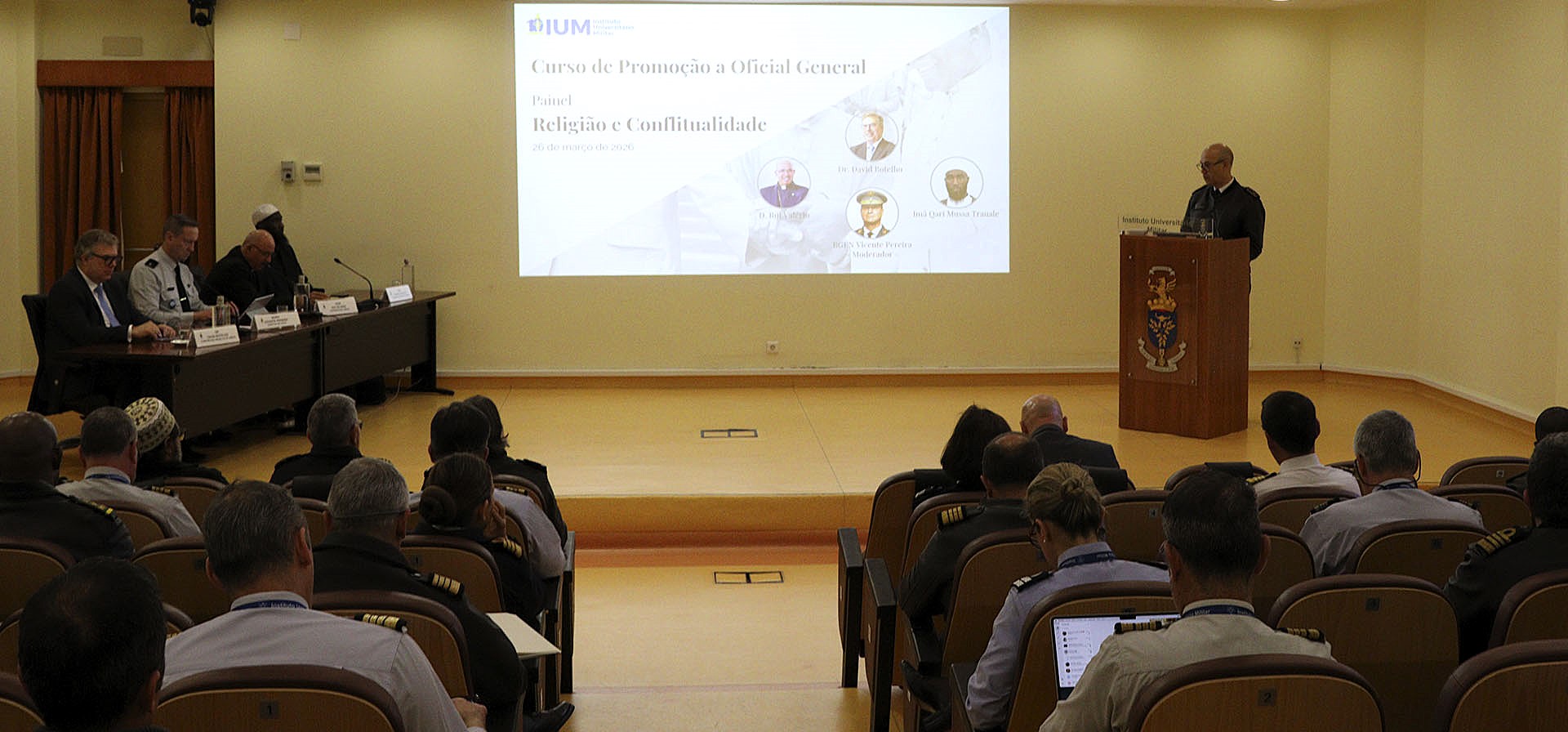 Religião e conflitualidade em análise no IUM no âmbito do CPOG
